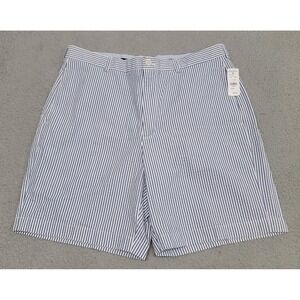 Brooks Brothers Shorts Mens 38 Seersucker Striped Lightweight Summer Casual